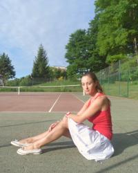 THE tennis woman.