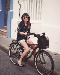 Riding in Cartagena