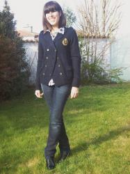 Mon petit blazer marine !