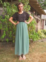 Look to try: maxi skirt.