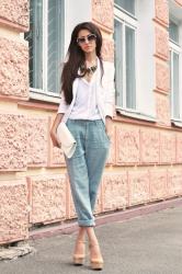 Boyfriend trousers