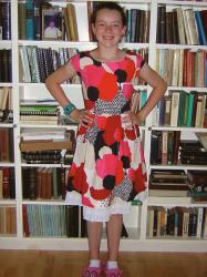 Making a hemline more modest - By Maggie, 12 years old
