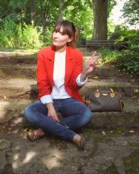 Look du jour : veste mi figue mi raisin