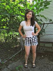 Completed: Gingham Thurlow Trouser Shorts