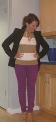 Back From Italy and Wearing Purple Pants