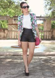 The floral blazer...