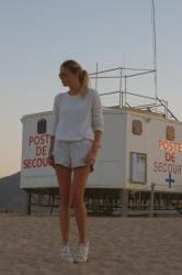 Poste de secours sunset