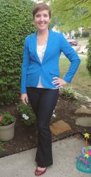 Bright Blue Blazer