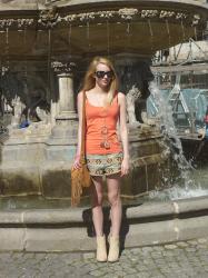 Aztec girl in Köln