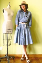 Now I'm loving: Chambray Dresses