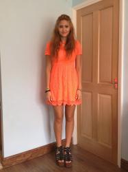 bright orange dress bright orange hair