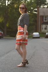 Wearing Now: Ikat and Stripes
