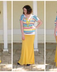 Tutorial :: Sew a Maxi Skirt in a Half an Hour