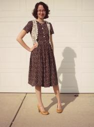 What I'm Wearing - The Brown Polka