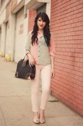 Outfit // Pastel Colorblock