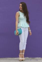 Purple contrast!