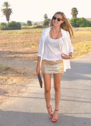 Paillettes skirt - Holidays day III
