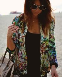 The Zara TRF Printed Bomber