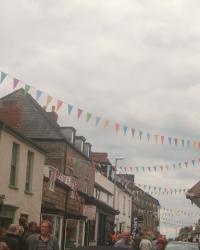 I ♥ Hay on Wye & Jubilee tea party