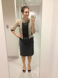 OOTD:  Lady who Lunches (too much)