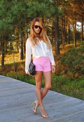 bargain of the week: pink shorts
