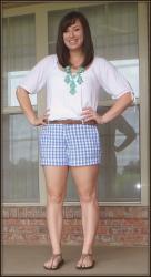 Gingham, Bubble, and Crocs