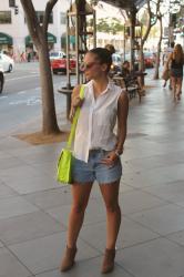 Outfit Post: DIY Cutoff Shorts