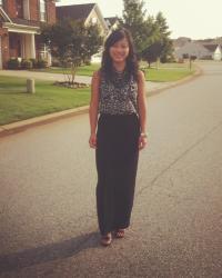 How I Wear: Maxi skirt