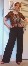Sep 6th - Outfit #5 - She's Wearing Pants!