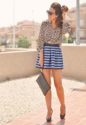 leopard and stripes