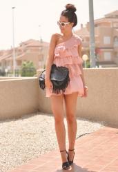 Chiffon Pink Dress