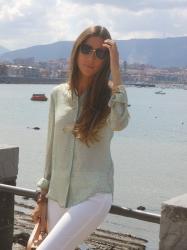 Mint blouse