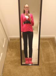 PINK POWER WORK OUTFIT