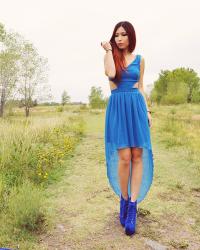 Love Cobalt Dress