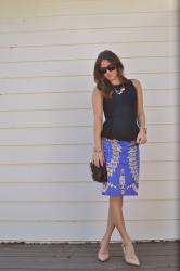 Royal Blue + Peplum