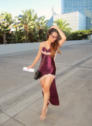 What I Wore: MTV VMA Fashion (Self-Designed Dress)