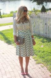 Chevron & Dots