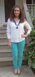 Mint Corduroy Jeans