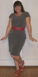 Daily MelWear: Gray and Red