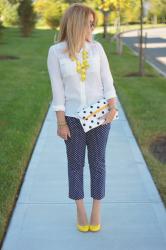 Windblown Polka Dots