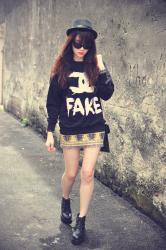 Chanel Fake Sweater