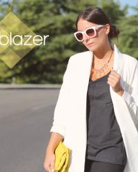 White blazer