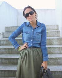 MAXI SKIRT & DENIM