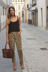 Leopard pants