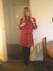 What I Wore Today: Little Red Dress