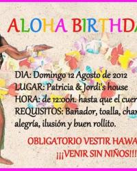 Cumple hawaiano: