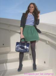 NAVY + GREEN