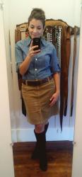Chambray and corduroy