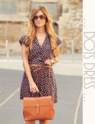 60's DOTS DRESS