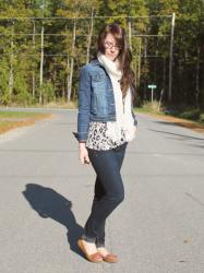 Morning hair & my Canadian Tux.